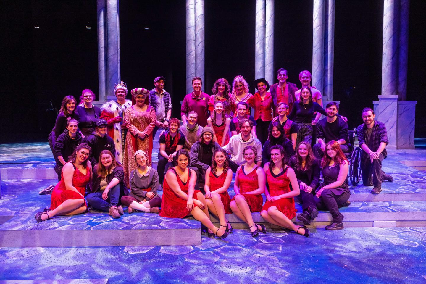 Cast and crew of Pippin